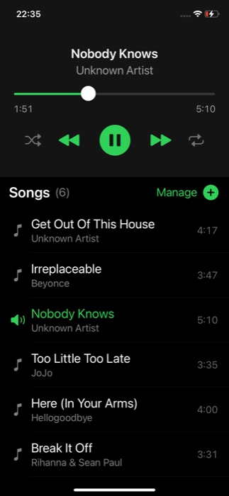 uPlayer screenshot 2